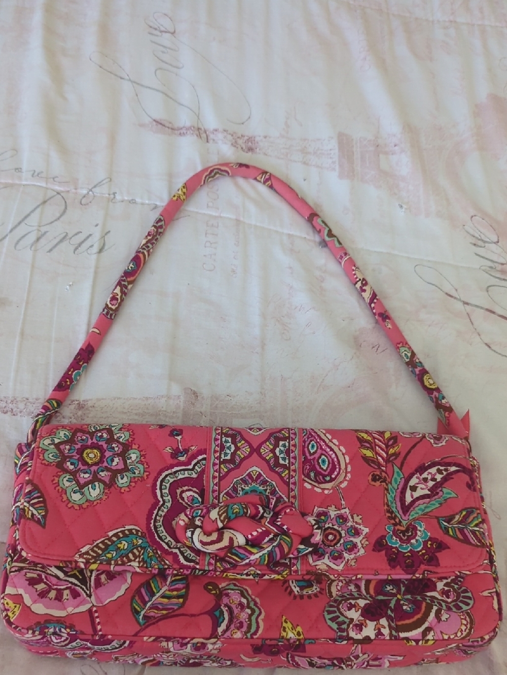 Vera Bradley Pink Shoulder Bag-Purse